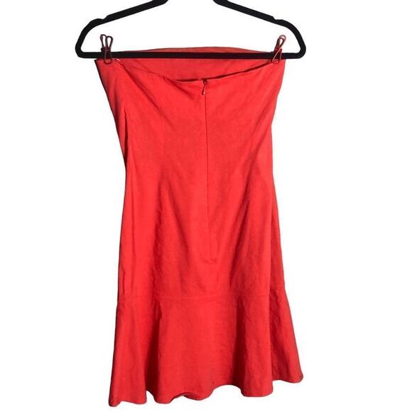 Theory Red Mini Dress - Picture 2 of 16